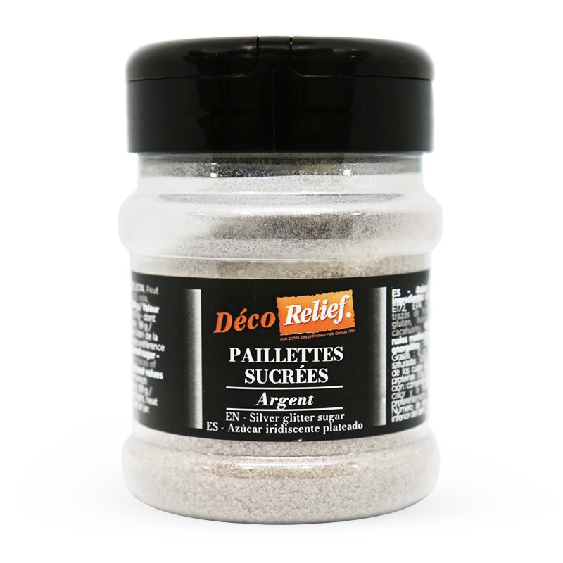 Paillettes sucrées argent