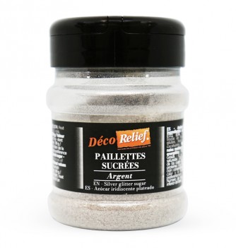 Paillettes sucrées argent