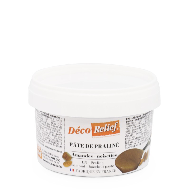 Pâte de praliné Amandes Noisettes 200 g