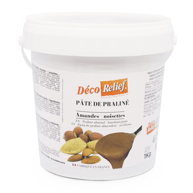 Almonds-Hazelnuts Praline Paste 1 Kg