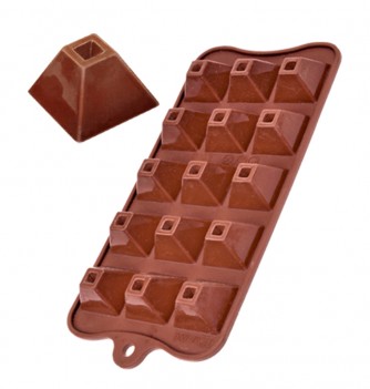 Moule Silicone Chocolat Pyramide