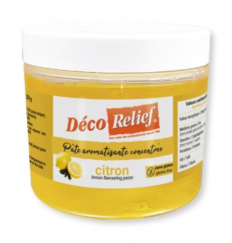 Pâte aromatisante concentré Citron