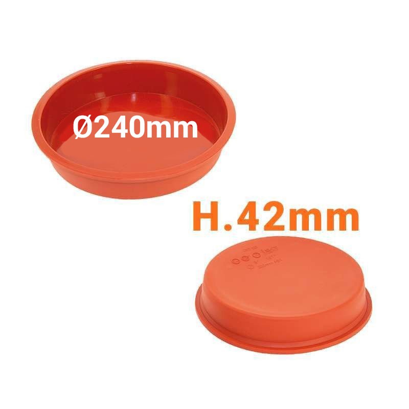 Moule Gateau Silicone Rond diam 240mm