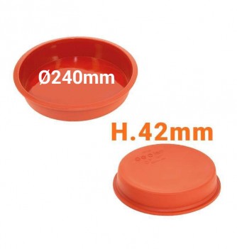 Moule Gateau Silicone Rond diam 240mm