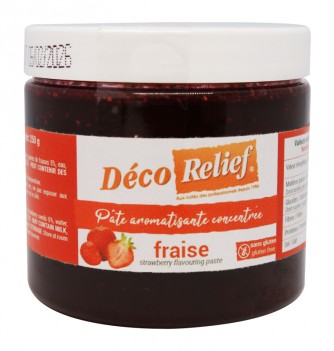 Pâte aromatisante concentré Fraise