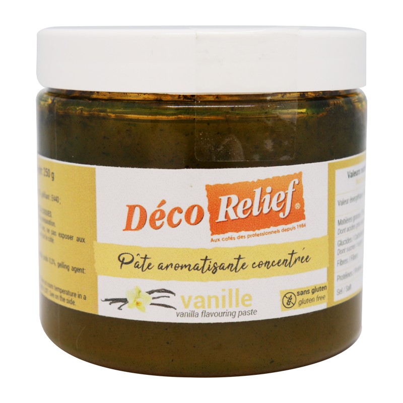 Pâte aromatisante concentré Vanille