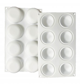 Silicone Mould - Pomponnettes (8pcs)