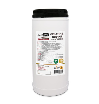 Gelatine bovine en poudre - 1 Kg