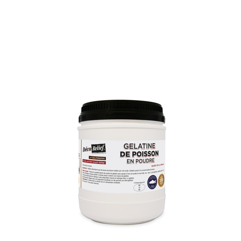 Gelatine de poisson en poudre - 500 g
