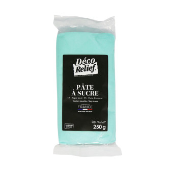 Pâte à Sucre Française Bleu Ciel - 250 g