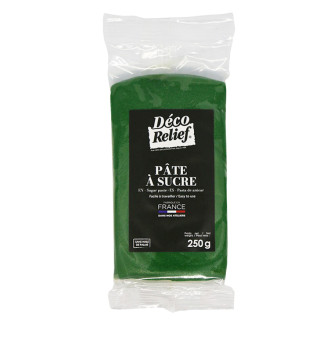 Pâte à Sucre Française Vert - 250 g