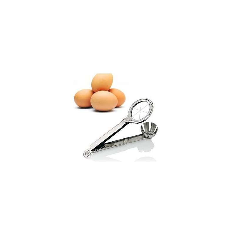 Stainless steel tool for cutting eggs 6 parts