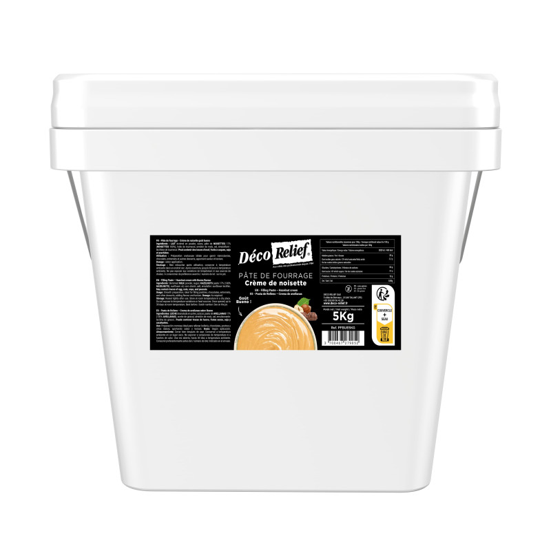 Bueno-Flavoured Hazelnut Filling Paste 5 kg