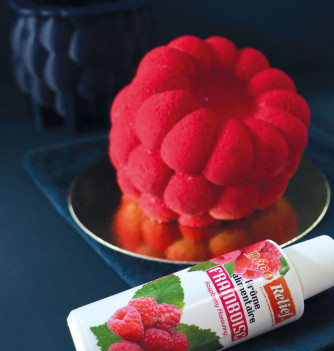 Raspberry-Shaped Trompe-l’Œil Mould - 12 cm