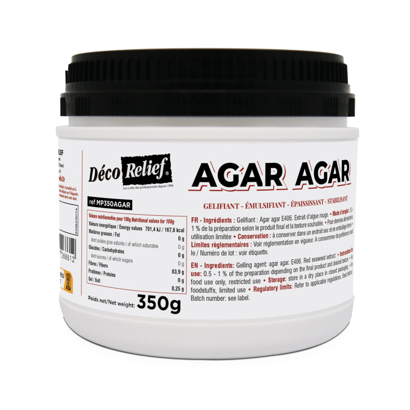 Agar Agar en poudre - 350g