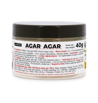 Agar Agar en poudre - 40g