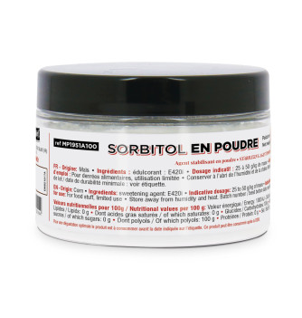 Sorbitol Poudre - 100g