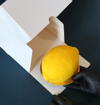 Lemon-Shaped Trompe-l’Œil Mould - 12 cm