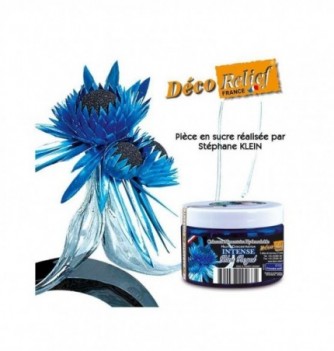 Colorant Alimentaire Hydrosoluble Intense en Poudre - Bleu Royal - 50g
