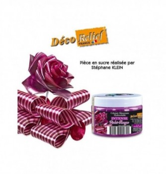 Colorant Alimentaire Hydrosoluble Intense en Poudre - Violet Rouge - 50g