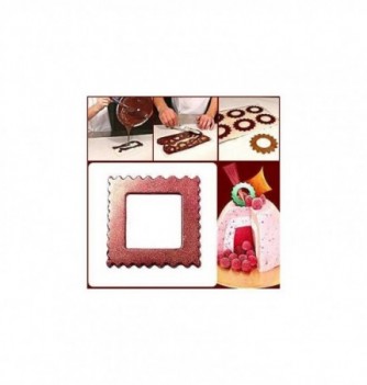 Decor Silicone Mould - Squares x8