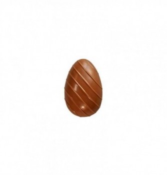 Chocolate Mould - Striped Egg (x2 - 140mm)
