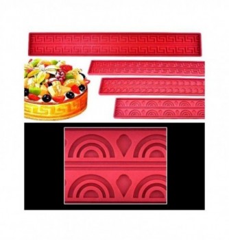 Venetian relief silicone b& 570x80mm