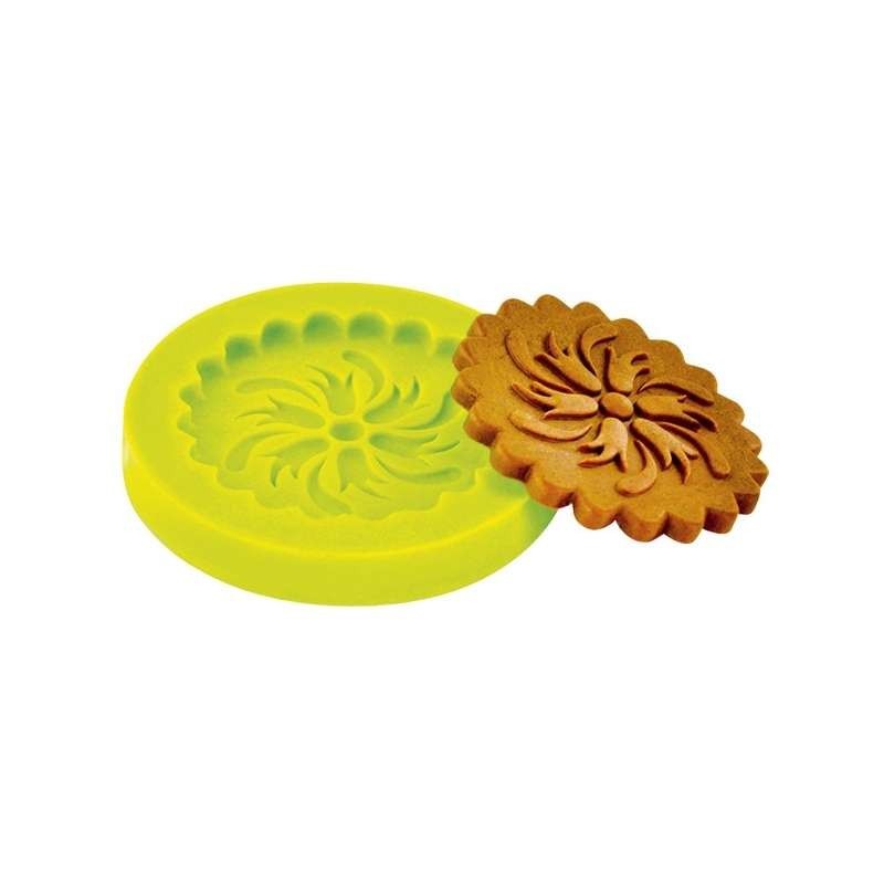 Moule Silicone Rosace 1pc diam.50mm