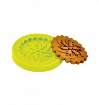 Moule Silicone Rosace 1pc diam.50mm