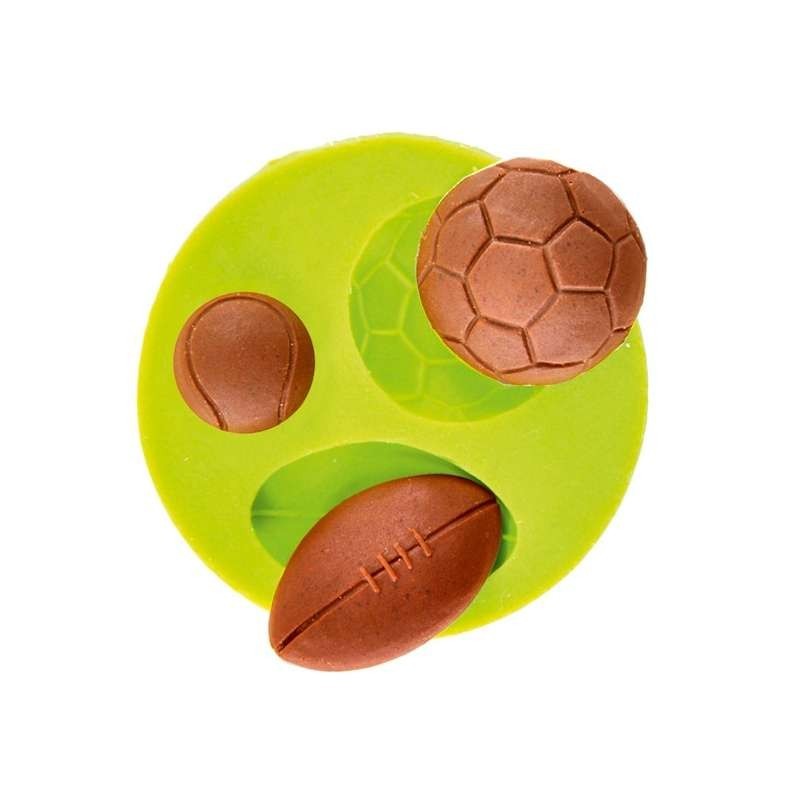 Silicone Mould - Sport Balls