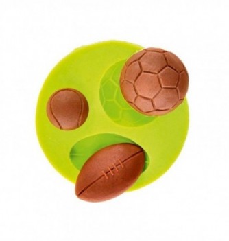 Silicone Mould - Sport Balls