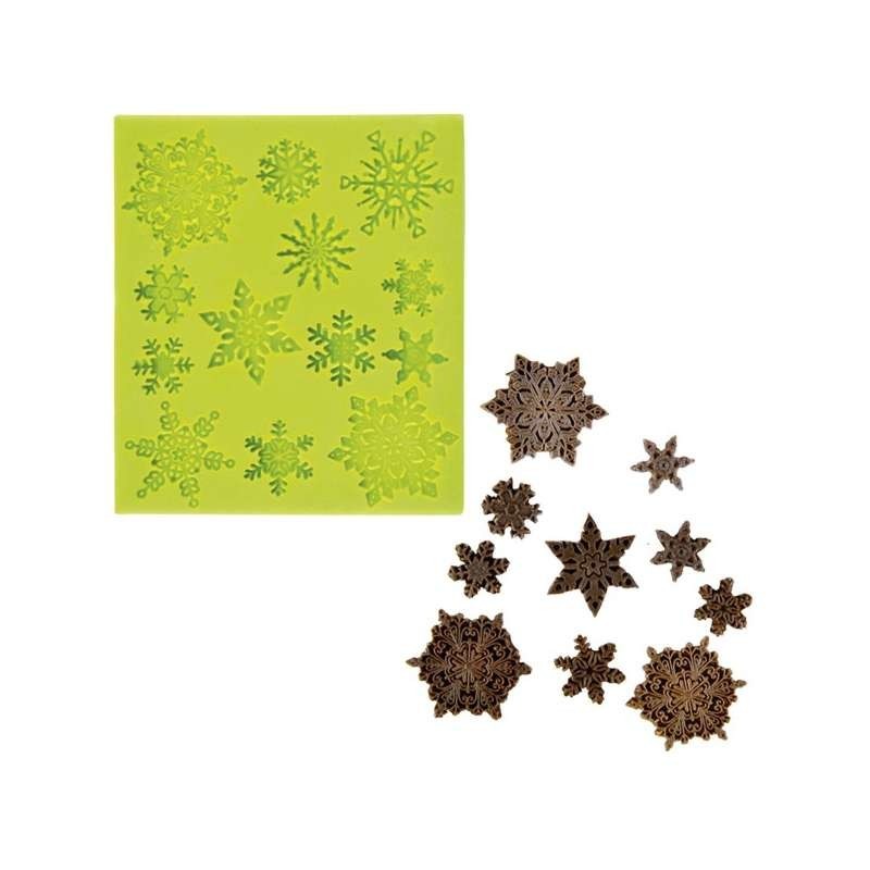 Silicone Mould - Snowflakes