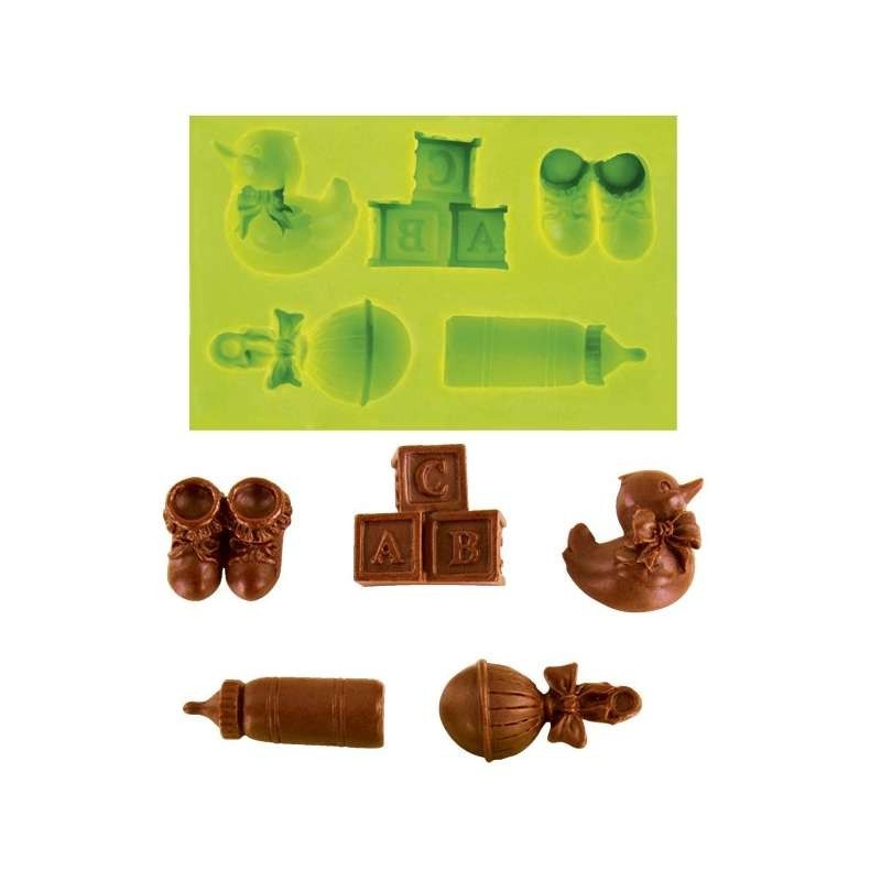 Silicone Mould - Baby Kit