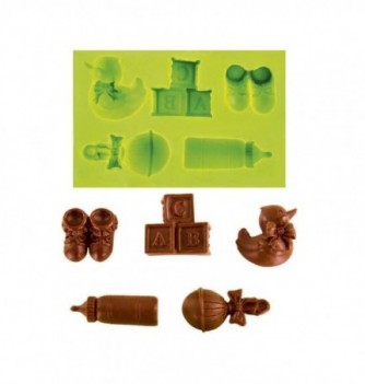 Silicone Mould - Baby Kit