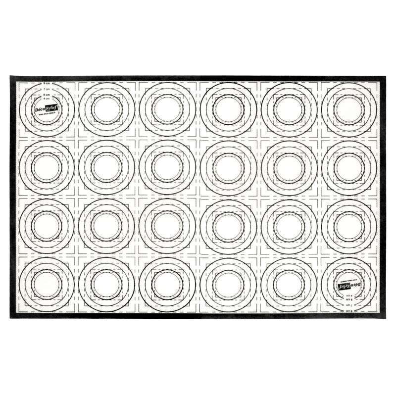 Silicone mat - Round & Square Marking