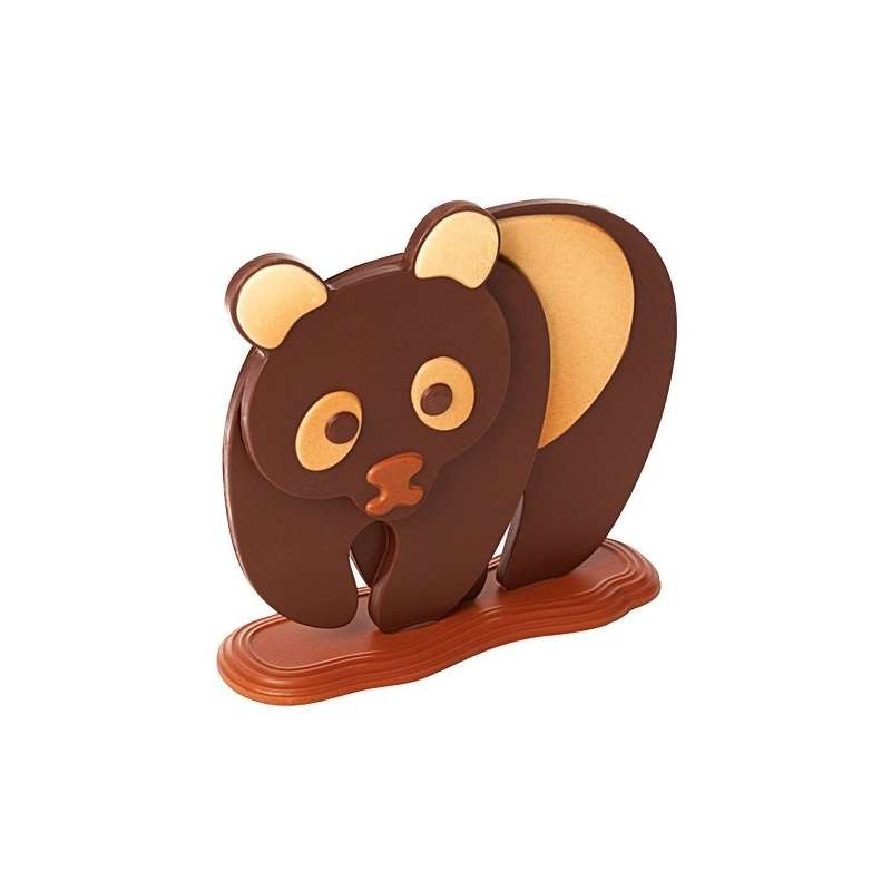 Chocolate Mould - Set of 2 Pandas (178x165mm)