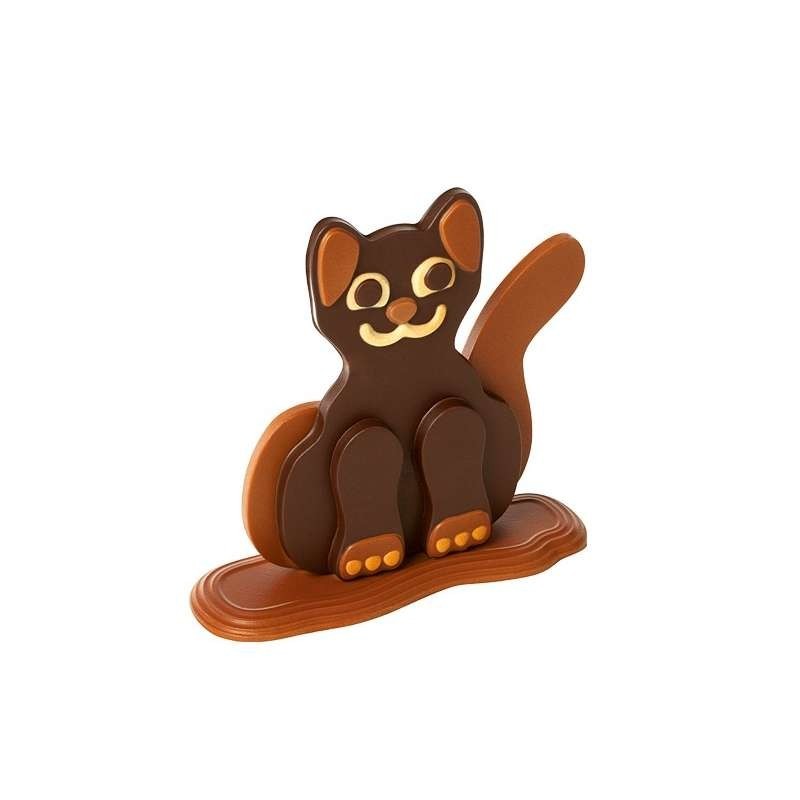 Chocolate Mould - Set of 2 Cats (148x157mm)