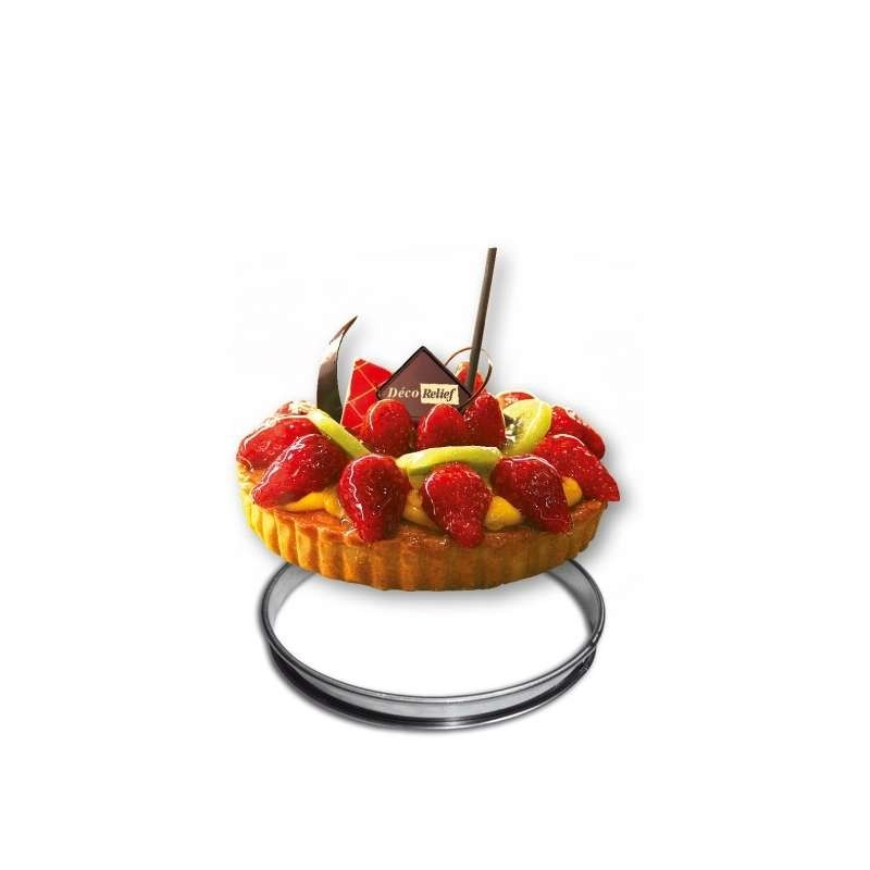 Cercle à Tarte Inox - Ø 16cm - H 2cm