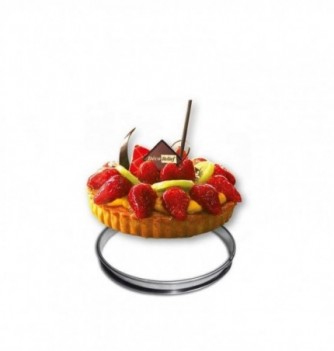 Cercle à Tarte Inox - Ø 16cm - H 2cm