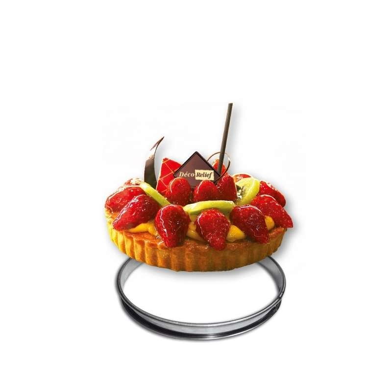 Cercle à Tarte Inox - Ø 18cm - H 2cm