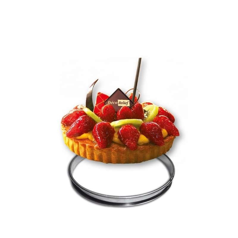 Cercle à Tarte Inox - Ø 20cm - H 2cm