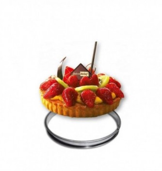 Cercle à Tarte Inox - Ø 20cm - H 2cm