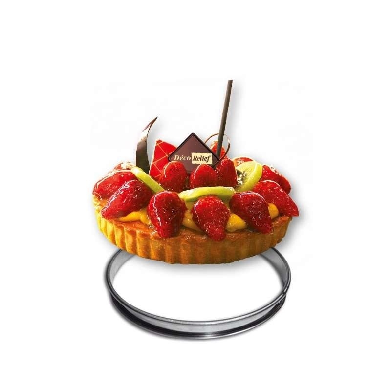 Cercle à Tarte Inox - Ø 22cm - H 2cm