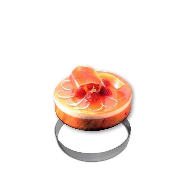 Stainless Steel Entremet Ring (Ø 16cm)