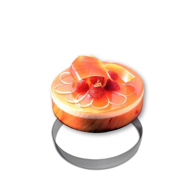 Stainless Steel Entremet Ring (Ø 22cm)