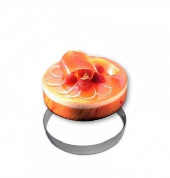 Stainless Steel Entremet Ring (Ø 22cm)