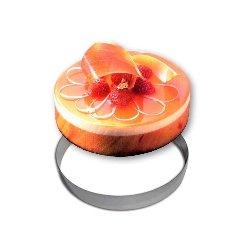 Stainless Steel Entremet Ring (Ø 32cm)