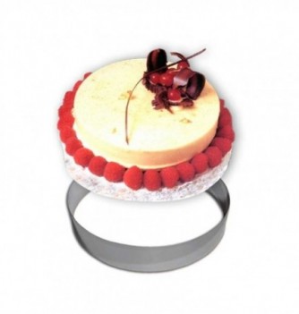 Cercle à Patisserie - Moule à Entremet Réglable Inox