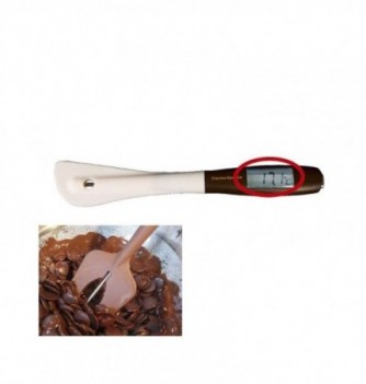 Silicone Spatula with Termometer 290mm