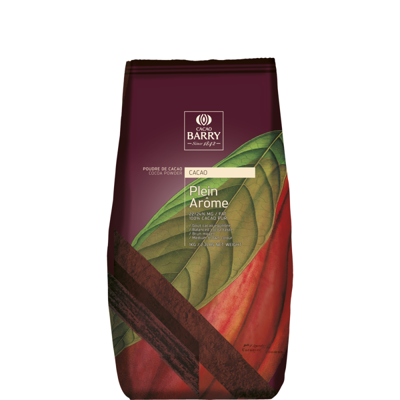 Poudre de cacao 1kg Barry - Plein arôme
